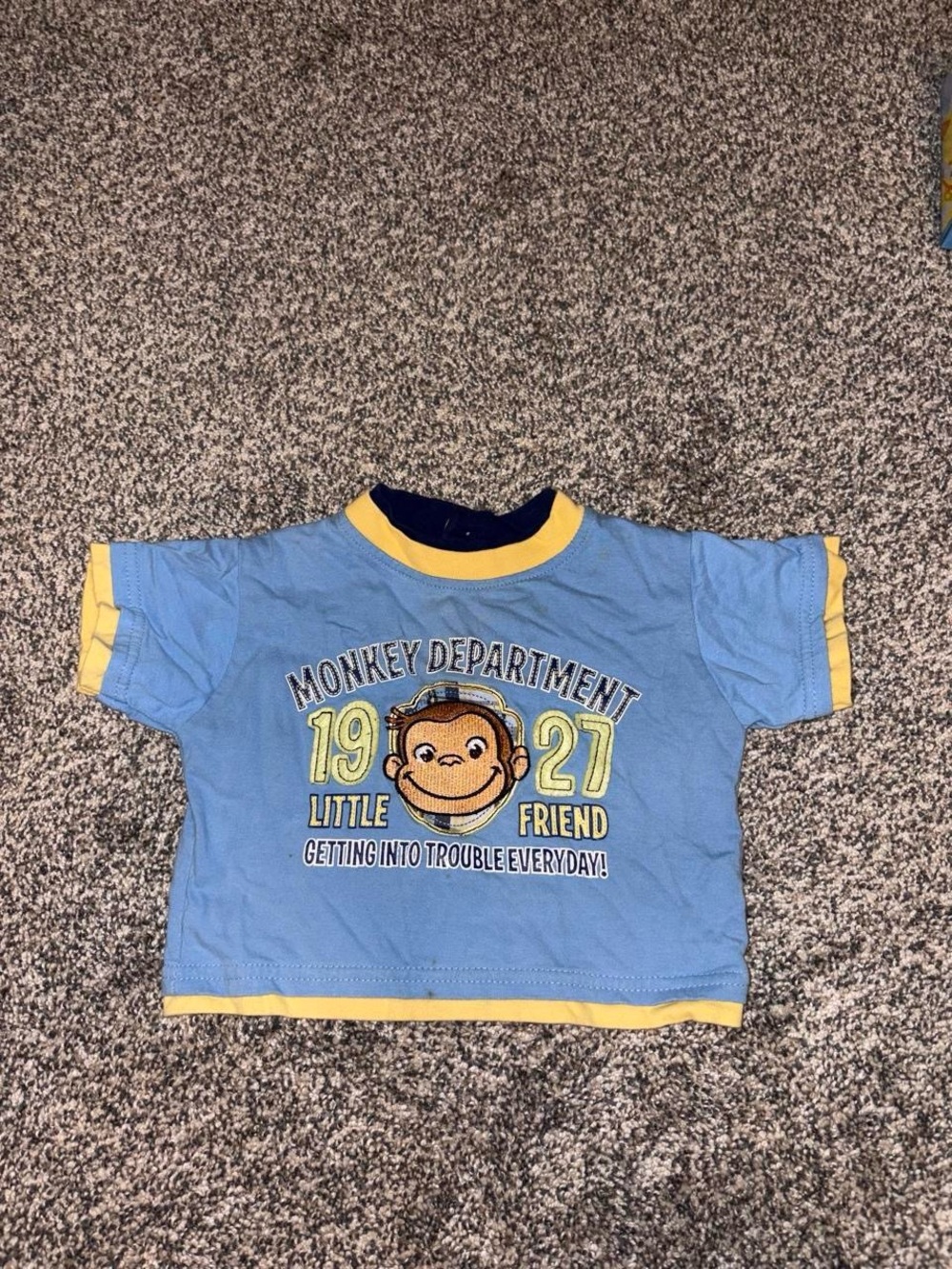 Vintage Y2K Curious George Tee